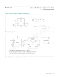 MAX14778ETP+ Datasheet Pagina 7