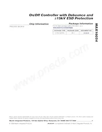 MAX16054AZT+T Datasheet Page 9