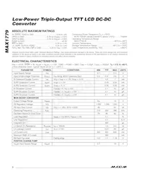 MAX1779EUE+TGA8數據表 頁面 2