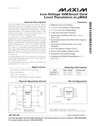 MAX1840/W Datenblatt Cover