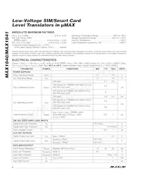 MAX1840/W Datasheet Page 2