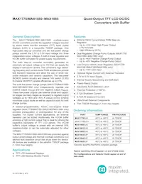 MAX1881EUG+ Datasheet Cover