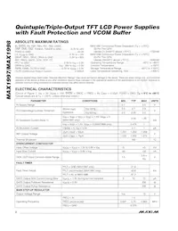 MAX1997ETJ+C4M Datasheet Pagina 2