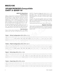 MAX3100EEE+TG05 Datasheet Page 8