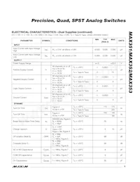 MAX352ESE+T Datasheet Pagina 3