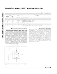 MAX352ESE+T Datasheet Pagina 6