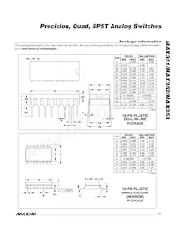 MAX352ESE+T數據表 頁面 11
