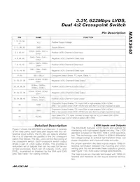 MAX3640UCM+T Datasheet Page 5