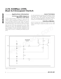 MAX3640UCM+T Datasheet Page 8