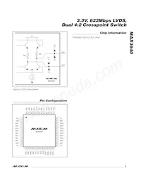 MAX3640UCM+T Datasheet Page 9