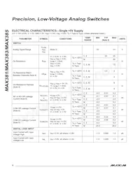 MAX381CSE+T Datasheet Page 4