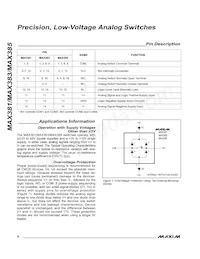 MAX381CSE+T Datasheet Pagina 8