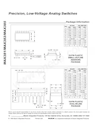 MAX381CSE+T數據表 頁面 12