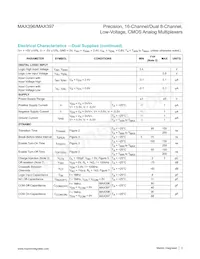 MAX396C/D Datasheet Page 3