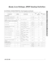 MAX4521EPE+ Datasheet Pagina 3