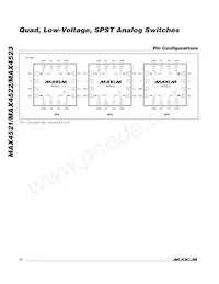 MAX4521EPE+ Datasheet Pagina 12