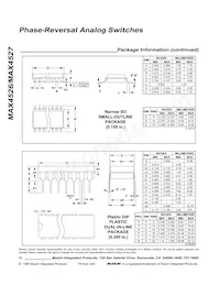 MAX4526CUA+T Datasheet Page 12