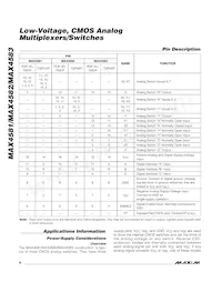 MAX4582EPE+ Datasheet Page 8