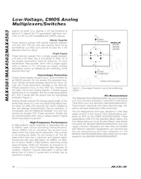 MAX4582EPE+ Datasheet Page 10