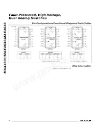 MAX4632ESE-T數據表 頁面 14