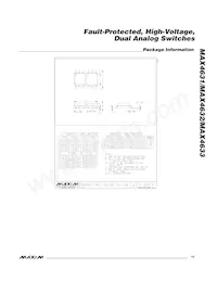 MAX4632ESE-T Datasheet Page 15