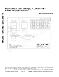 MAX4643EUA+TG05 Datasheet Pagina 10