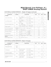 MAX4644EUT-T Datasheet Pagina 3