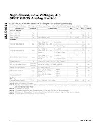 MAX4644EUT-T數據表 頁面 4