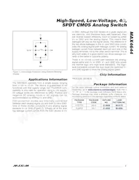 MAX4644EUT-T Datasheet Page 7