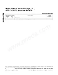 MAX4644EUT-T Datasheet Pagina 10