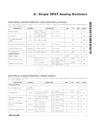 MAX4676EUT+TG002 Datasheet Page 3