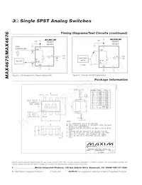 MAX4676EUT+TG002 Datasheet Pagina 8