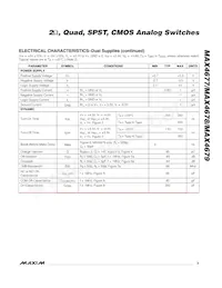 MAX4679EUE+TG002 Datasheet Page 3