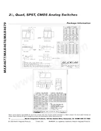 MAX4679EUE+TG002 Datenblatt Seite 12