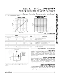 MAX4688EWT+T Datasheet Pagina 5