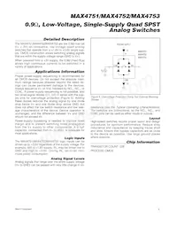 MAX4751EUD+TG35 Datasheet Page 9