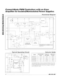 MAX5052BEUA-T Datasheet Page 12