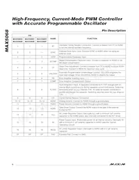 MAX5068DAUE-T Datasheet Page 8