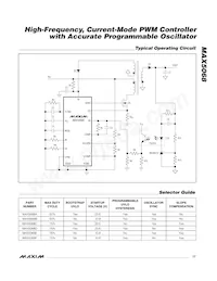 MAX5068DAUE-T Datasheet Page 17