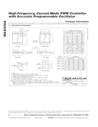 MAX5068DAUE-T Datasheet Page 20