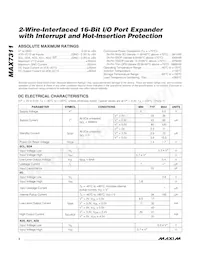 MAX7311AAG+T Datasheet Pagina 2