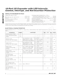 MAX7313DATG+T Datasheet Page 2