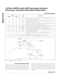 MAX7314ATG+T Datasheet Page 6
