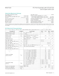 MAX7325AEG+T Datenblatt Seite 2