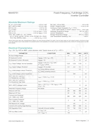 MAX8751ETJ-T Datenblatt Seite 2