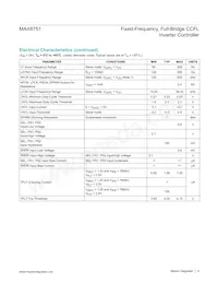 MAX8751ETJ-T Datasheet Page 4