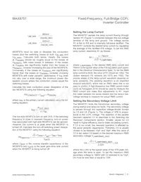 MAX8751ETJ-T Datasheet Pagina 21