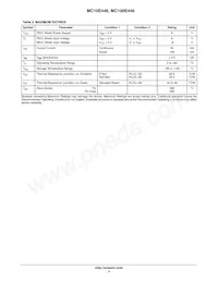 MC10E446FNR2G Datenblatt Seite 4