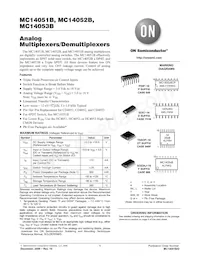 MC14053BFELG Datasheet Copertura