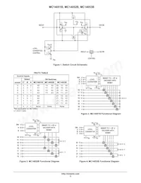 MC14053BFELG Datasheet Pagina 5